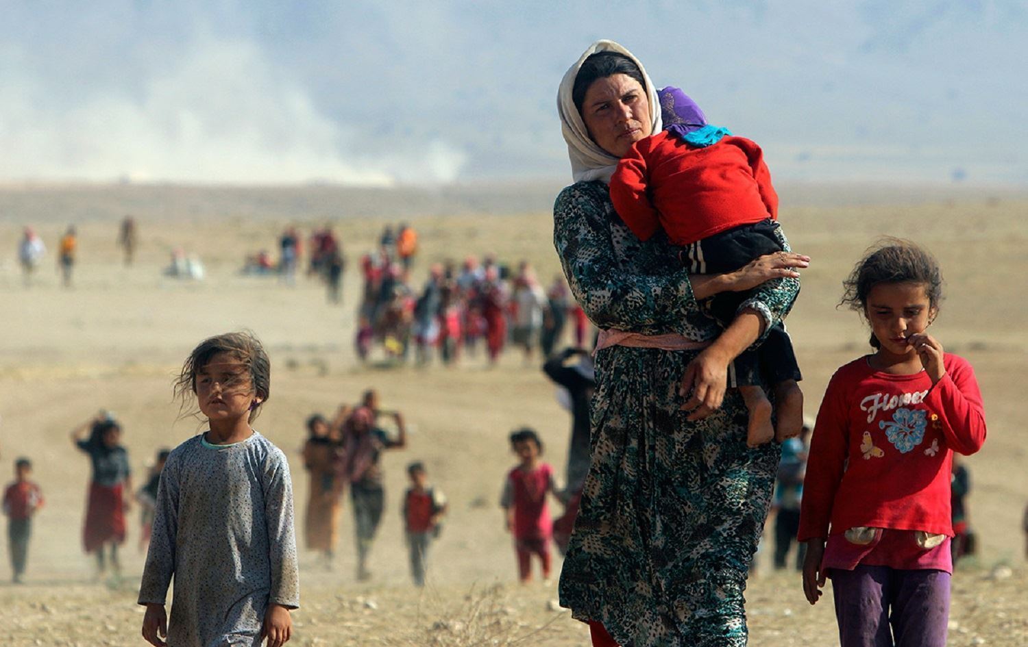 ŞENGAL'DE EZİDİ SOYDAŞLARIMIZA UYGULANAN SOYKIRIMI LANETLİYORUM